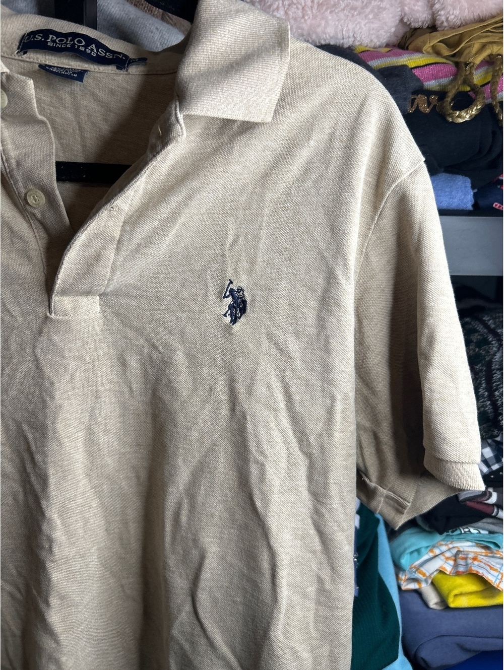 U.S. Polo Assn. Men's 80% Cotton 20% Polyester, Size L